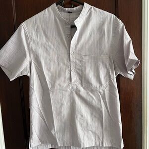 Men's lilac Short Sleeve Shirt- Lululemon